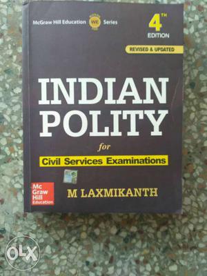 Brand new M.laxmikanth 4th edition.Best for any