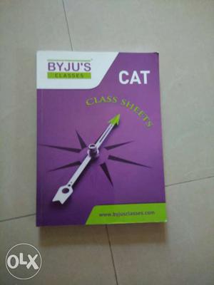 Byjus CAT materials unused