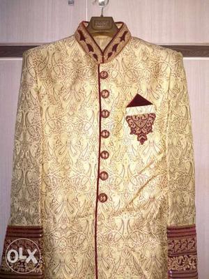 Fabulous Sherwani (Sanjay textile) with Dupptaa