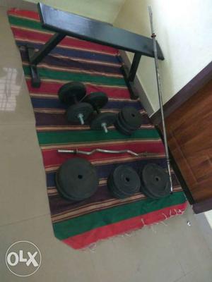 Full gym set!!! just 6-7months old never used. Can