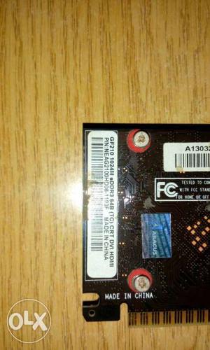 Graphic Card 1gb nividia + hardisk 160gb WD