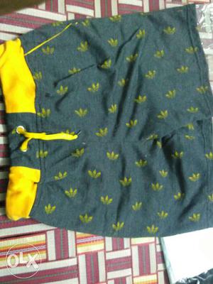 Green And Yellow Adidas Board Shorts