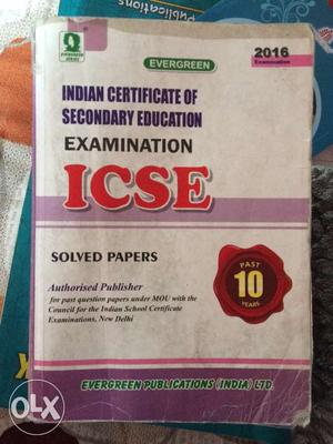 ICSE 10 years solved Question papers