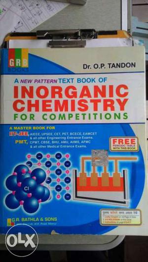 Iit Jee Inorganic Chemistry Book