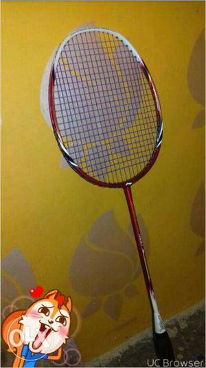 It is a badminton of li-ning featured with pg65