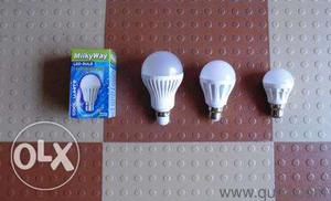 LED Bulbs of 3 Watts, 5 Watts and 7 Watts for cheap