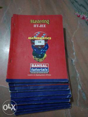 Mastering IIT- Jee bansal tutorials books