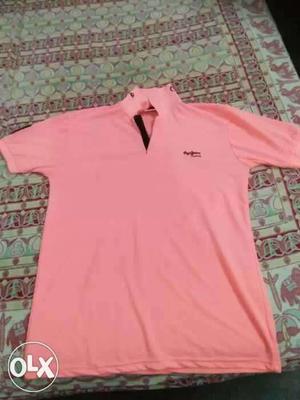 Men's Pink Polo Shirt