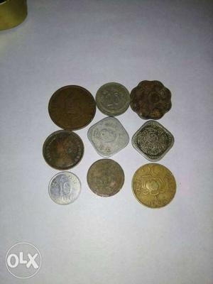 Nine Coin Collection