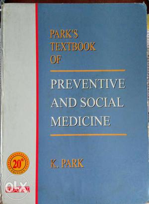 Park's Textbook of Preventive and Social Medicine 20th