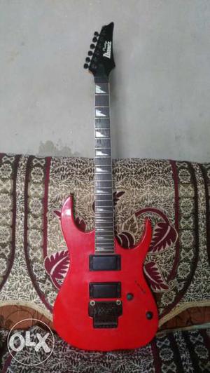 Red Stratocaster Electric Guitar