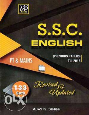 S.s.c. English 133 Sets PT&Mains MBPublications