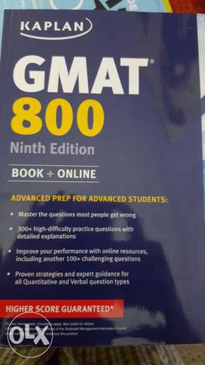 Set of 4 gmat books in good condition.