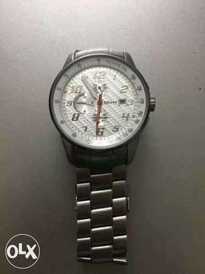Silver Chronograph DKNY Watch