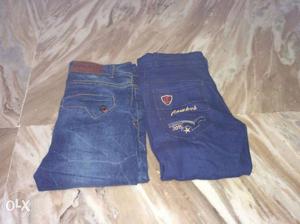 Size 30. new one. both jeans at 600 only