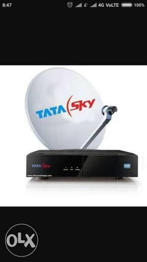 Tata sky dish with all items