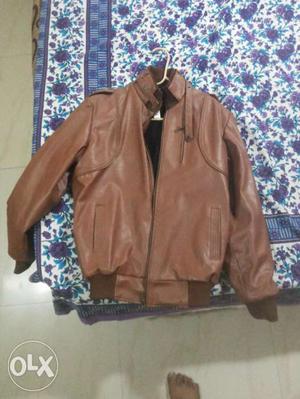 Unused leather jacket