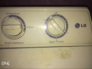White LG Washing Machine