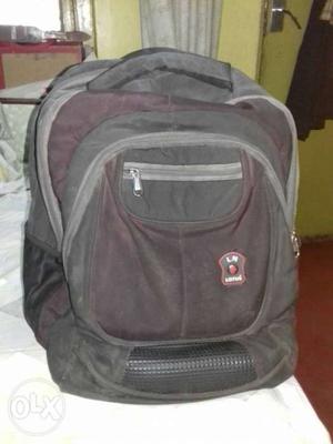 A spacy durable four chained school bag../laptop