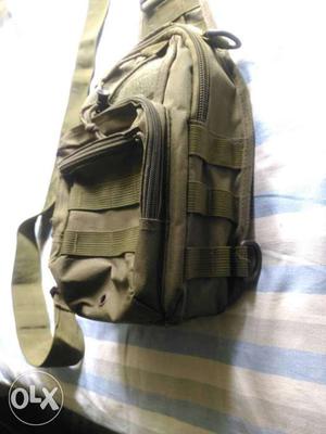 Army Gray coloured Bag