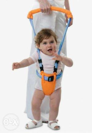 Baby's Orange And Teal Jumperoo Carrier