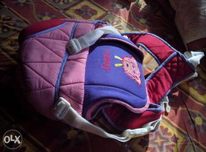 Baby's Pink And Purple Bag Carrier