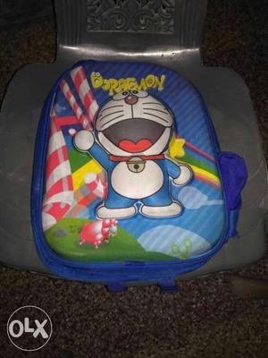Blue, Yellow, And Green Doraemon Backpack