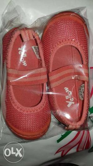 Brand New Pink Baby Shoes..Upto 2Yrs Age.