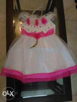 Brand new imported dress (frock) for girls (Ages