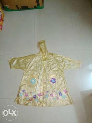 Girls' raincoat of good quality. with cap