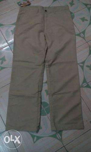 Gray and brown Pants(2pcs)size(36)each rs (500)