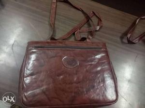 Leather bag one month old not even used properly