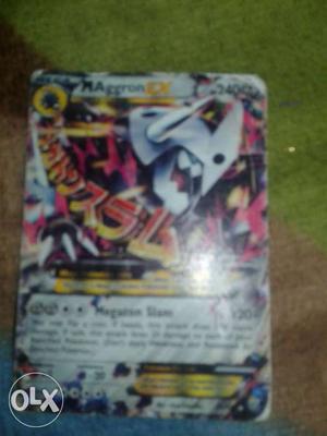 M Aggron Pokemon Trading Card