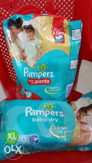 Pampers Baby Diapers. XL size. unused. Brand new packed.