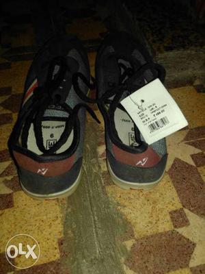 Red, Grey, And Black Low Top Sneakers price negociable