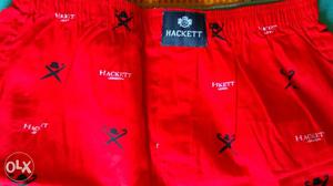 Red Hackett Shorts