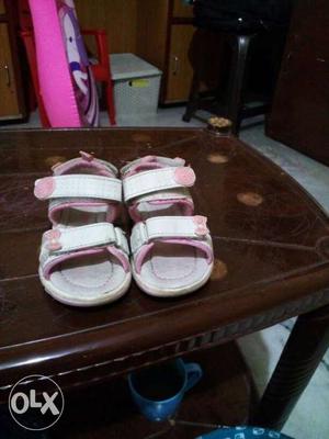 Sandal of max brand 22 no. For 1.5 to 2 year old girl child