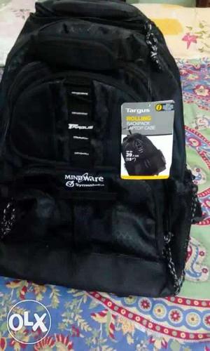 Targus rolling backpack. New bag from dubai.