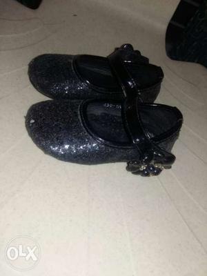 Toddler's Black Mary Janes Shoes