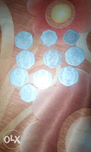 10 old coin