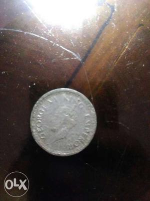 Antique coin of King George VI 