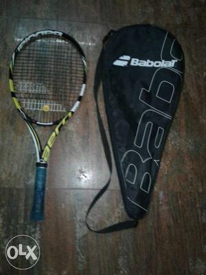 Babolat aeropro jr 26 tennis racquet with racquet cover and