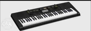 Black And White Electronic Keyboard