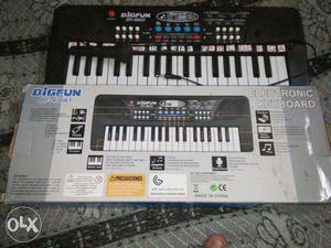 Black Bigfun BF-430A1 Electronic Keyboard With Box