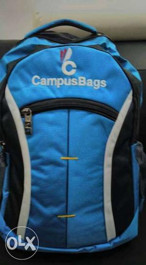 Blue And Black Campusbags Backpack