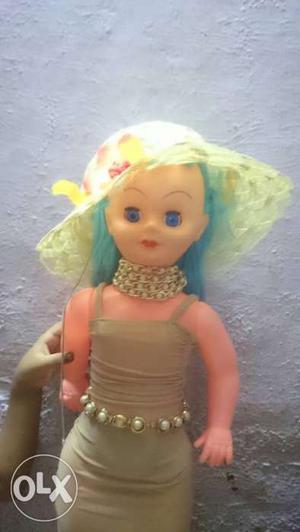 Blue-haired Female Doll