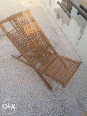 Brown Folding wooden Chair