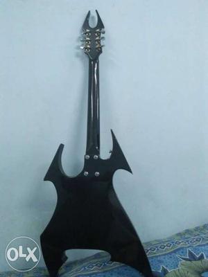 Custom made electric guitar with processsor for
