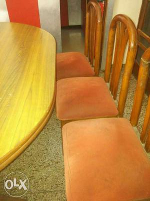 Dining table with chairs 8 seater for sale pure