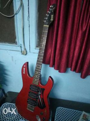 Eletric guitar Givson 1 year old Red colour